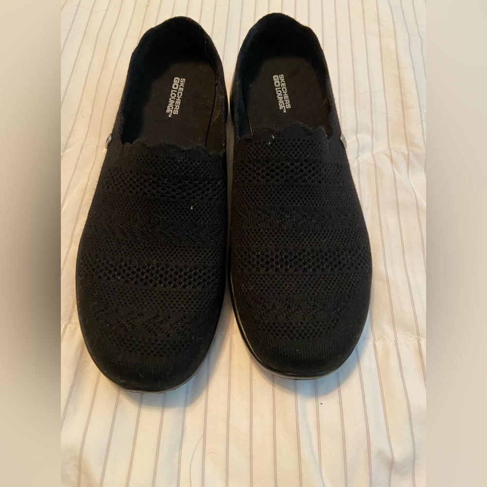 Women’s Black Skechers Go lounge - size 9.5.  Never worn before